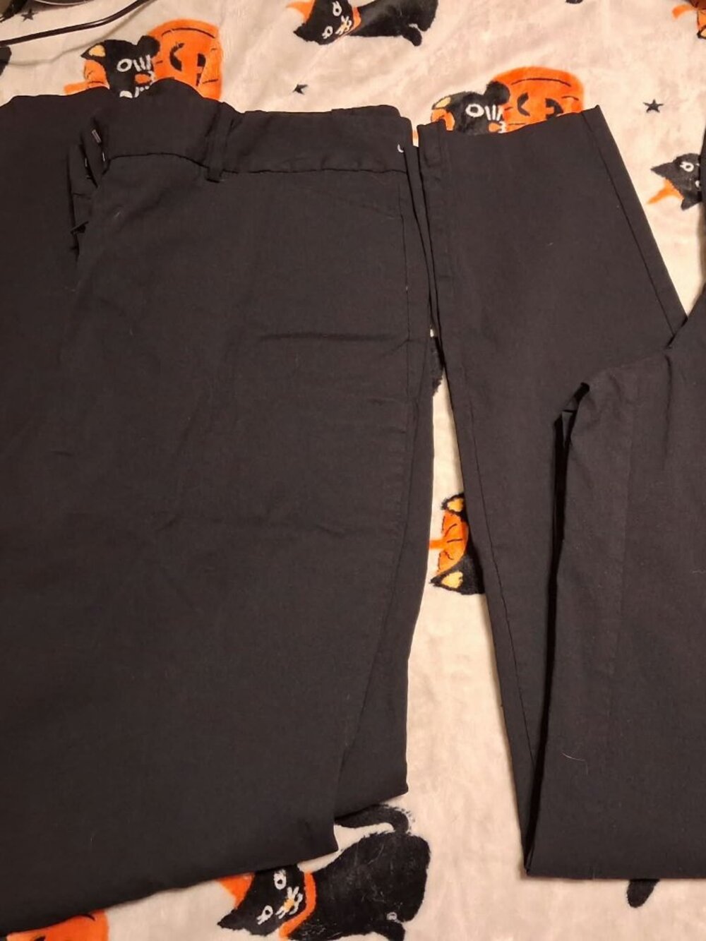 Satinato Pants Size 12 LONG Black Lot of 2